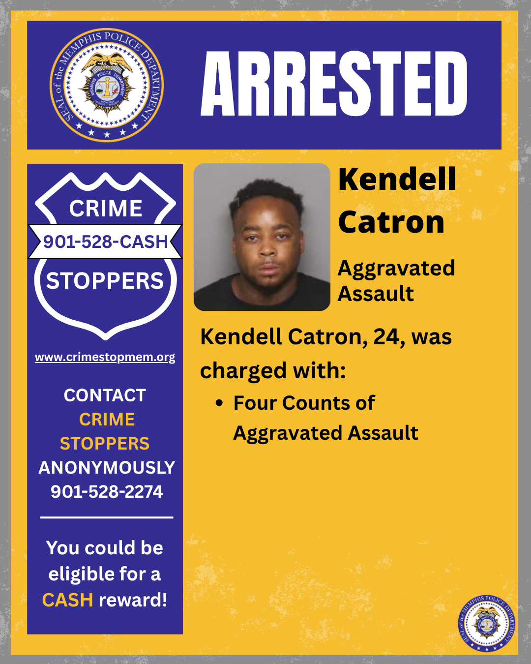 Memphis Event Center Shooting Leaves 5 Shot, 24-Year-Old Charged